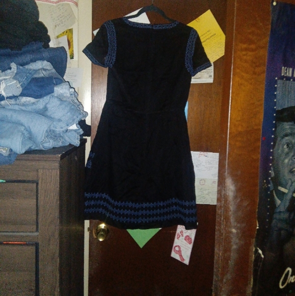 MADEWELL Augustine Embroidered Shift Dress - Picture 5 of 7